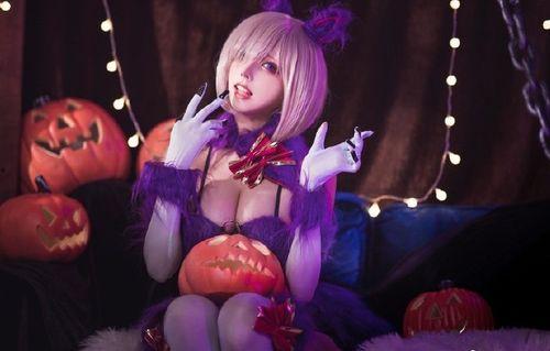 玛修cos av资源,还原二次元女神的华丽风采